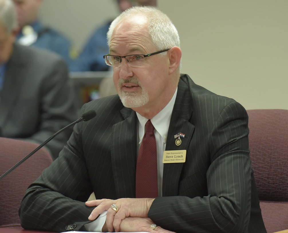 Representative Steve Lynch presents his proposed